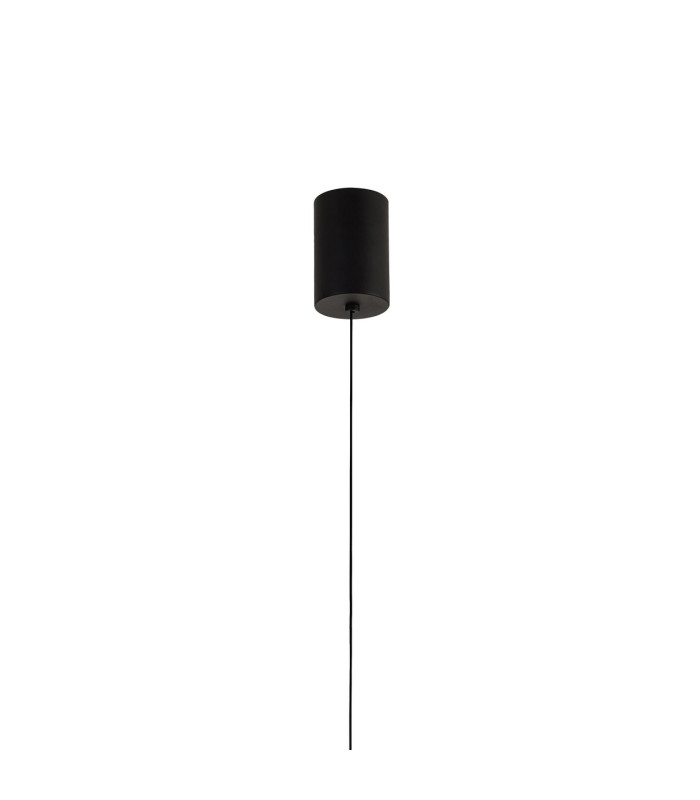Lidia 40cm Rise And Fall Pendant 12W LED 3000K 1500lm Black 3yrs Warranty-5