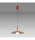 Lidia 40cm Rise And Fall Pendant 12W LED 3000K 1500lm Coffee 3yrs Warranty-2