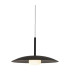Lidia 40cm Rise And Fall Pendant 12W LED 3000K 1500lm Black 3yrs Warranty-6