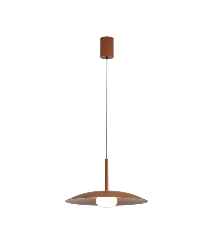 Lidia 40cm Rise And Fall Pendant 12W LED 3000K 1500lm Coffee 3yrs Warranty-4