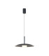 Lidia 40cm Rise And Fall Pendant 12W LED 3000K 1500lm Grey 3yrs Warranty-4