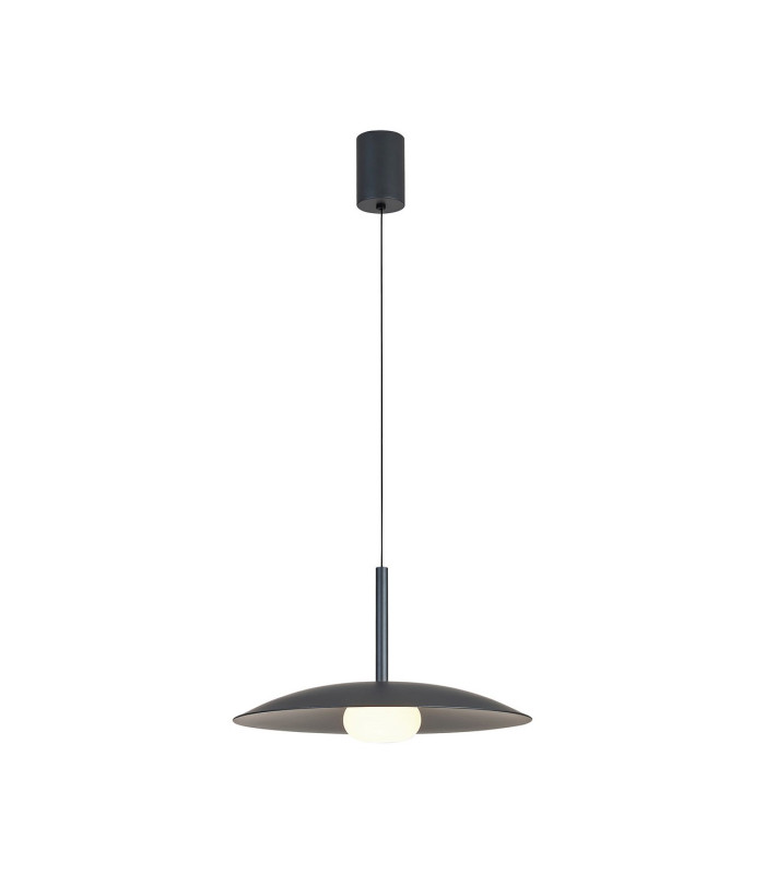 Lidia 40cm Rise And Fall Pendant 12W LED 3000K 1500lm Grey 3yrs Warranty-4