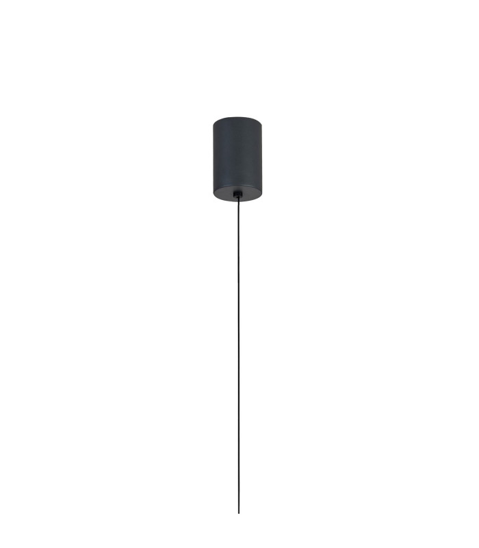 Lidia 40cm Rise And Fall Pendant 12W LED 3000K 1500lm Grey 3yrs Warranty-5