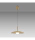 Lidia 40cm Rise And Fall Pendant 12W LED 3000K 1500lm Matt Gold 3yrs Warranty-2