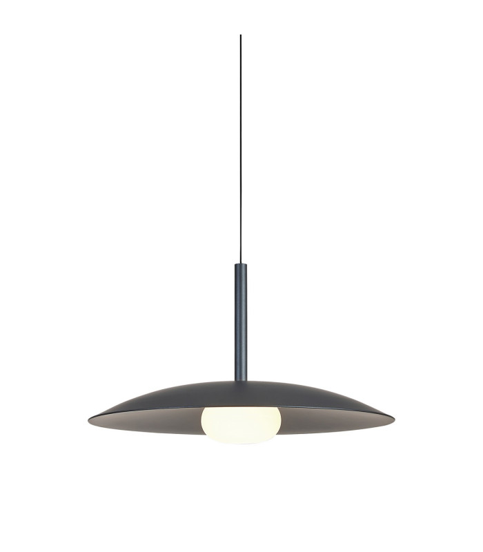 Lidia 40cm Rise And Fall Pendant 12W LED 3000K 1500lm Grey 3yrs Warranty-6