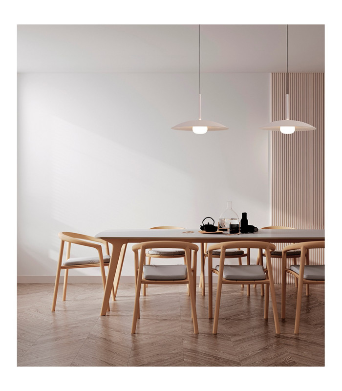 Lidia 40cm Rise And Fall Pendant 12W LED 3000K 1500lm Matt Gold 3yrs Warranty-4
