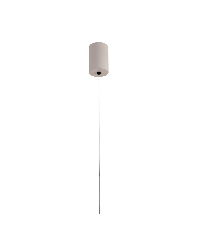 Lidia 40cm Rise And Fall Pendant 12W LED 3000K 1500lm White 3yrs Warranty-5