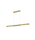 Lineal 1.2m Linear Pendant 24W LED 3000K 2970lm Painted Gold 3yrs Warranty-1
