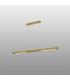 Lineal 1.2m Linear Pendant 24W LED 3000K 2970lm Painted Gold 3yrs Warranty-2