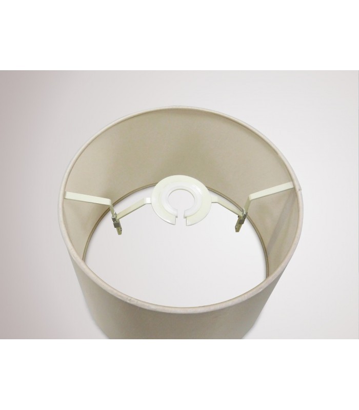 Dual Mount Round Empire, 240, 300 x 200mm Dual Faux Silk Fabric Shade, Nude Beige, Moonlight - 10