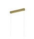 Lineal 1.2m Linear Pendant 24W LED 3000K 2970lm Painted Gold 3yrs Warranty-4