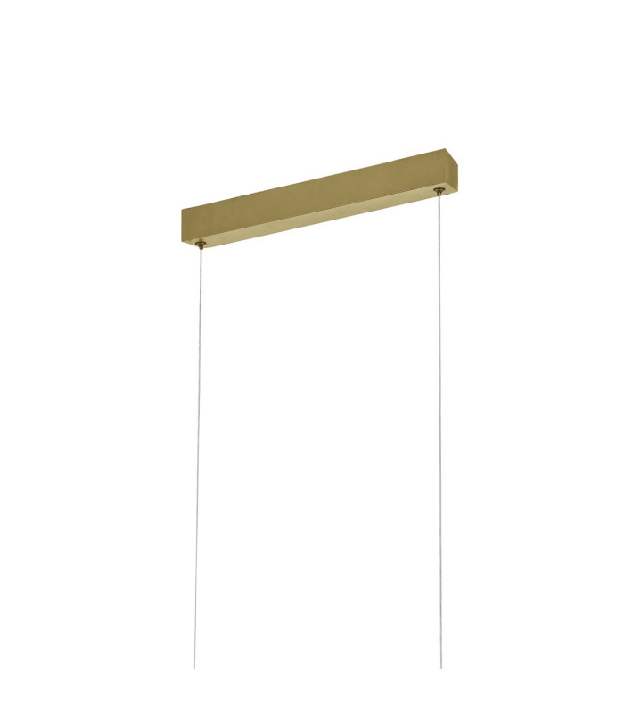 Lineal 1.2m Linear Pendant 24W LED 3000K 2970lm Painted Gold 3yrs Warranty-4