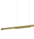 Lineal 1.2m Linear Pendant 24W LED 3000K 2970lm Painted Gold 3yrs Warranty-5