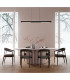 Lineal 1.2m Linear Pendant 24W LED 3000K 2970lm Sand Black 3yrs Warranty-4