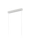 Lineal 1.2m Linear Pendant 24W LED 3000K 2970lm Sand White 3yrs Warranty-4