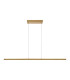 Lineal 1.2m Linear Pendant 38W LED 3000K 5150lm Painted Gold 3yrs Warranty-1