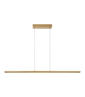 Lineal 1.2m Linear Pendant 38W LED 3000K 5150lm Painted Gold 3yrs Warranty-1