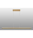 Lineal 1.2m Linear Pendant 38W LED 3000K 5150lm Painted Gold 3yrs Warranty-2