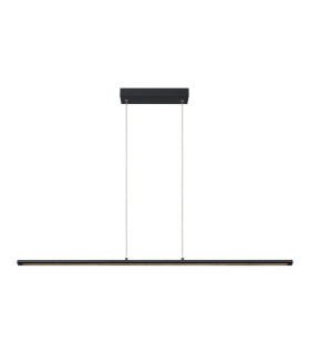 Lineal 1.2m Linear Pendant 38W LED 3000K 5150lm Sand Black 3yrs Warranty-1