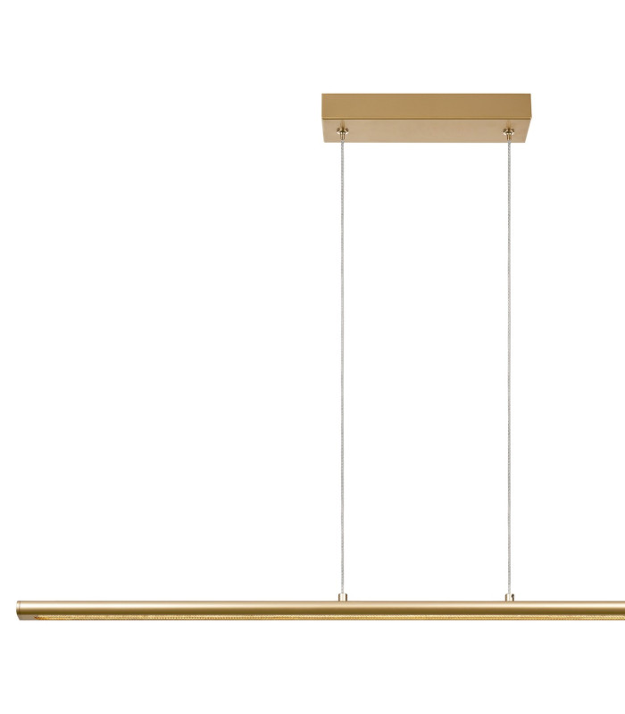 Lineal 1.2m Linear Pendant 38W LED 3000K 5150lm Painted Gold 3yrs Warranty-5
