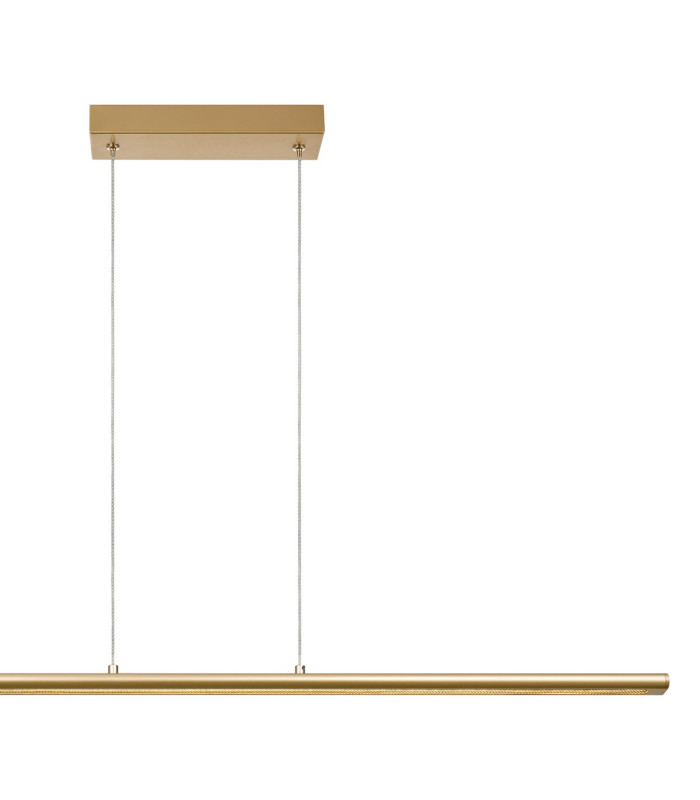 Lineal 1.2m Linear Pendant 38W LED 3000K 5150lm Painted Gold 3yrs Warranty-6
