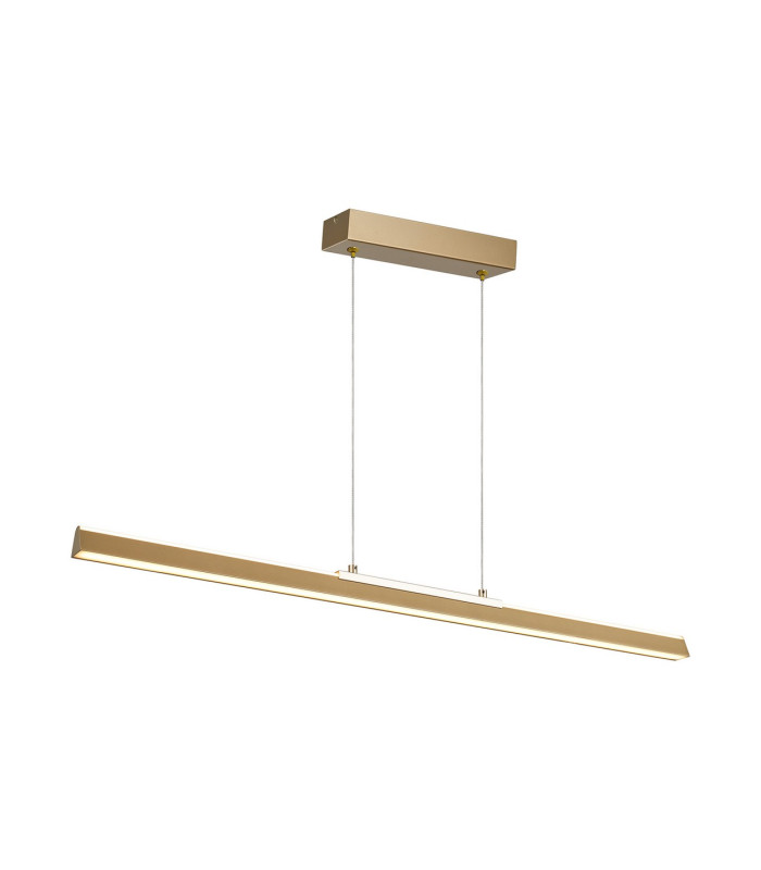 Lineal 1.5m Linear Pendant 54W LED 3000K 6400lm Painted Gold 3yrs Warranty-1