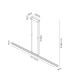 Lineal 1.5m Linear Pendant 54W LED 3000K 6400lm Sand Black 3yrs Warranty-3