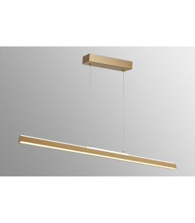 Lineal 90cm Linear Pendant 36W LED 3000K 4550lm Painted Gold 3yrs Warranty-2