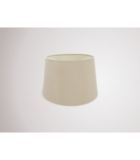 Dual Mount Round Empire, 280, 350 x 220mm Dual Faux Silk Fabric Shade, Nude Beige, Moonlight - 2