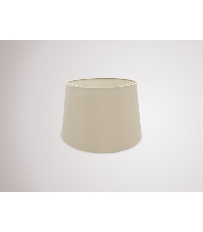 Dual Mount Round Empire, 280, 350 x 220mm Dual Faux Silk Fabric Shade, Nude Beige, Moonlight - 2