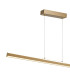 Lineal 90cm Linear Pendant 36W LED 3000K 4550lm Painted Gold 3yrs Warranty-4