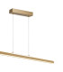 Lineal 90cm Linear Pendant 36W LED 3000K 4550lm Painted Gold 3yrs Warranty-5