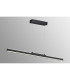 Lineal 90cm Linear Pendant 36W LED 3000K 4550lm Sand Black 3yrs Warranty-2