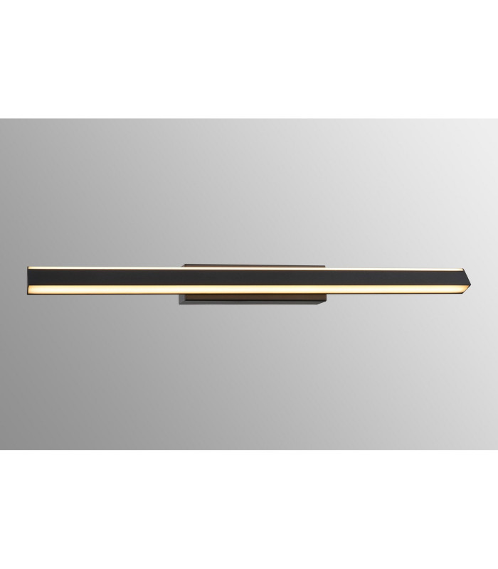 Lineal 60cm Linear Wall/Ceiling Light 22W LED 3000K 3050lm Sand Black 3yrs Warranty-2