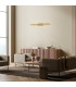 Lineal 60cm Linear Wall/Ceiling Light 22W LED 3000K 3050lm Painted Gold 3yrs Warranty-4