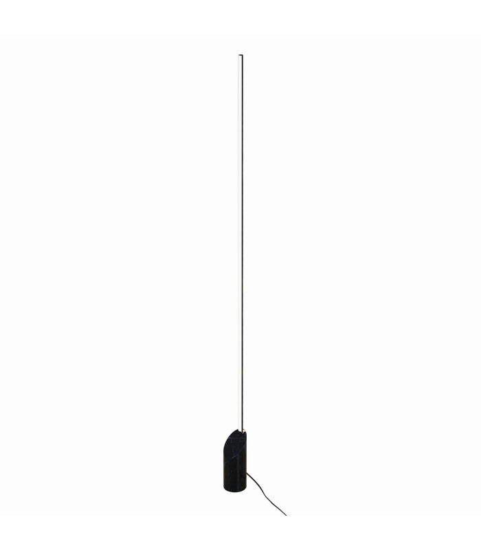 Marmol Floor Lamp 28W LED 3000K 1680lm Black Marble/Black 3yrs Warranty-1