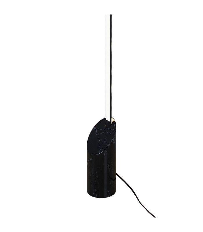 Marmol Floor Lamp 28W LED 3000K 1680lm Black Marble/Black 3yrs Warranty-5