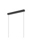 Meca Linear Pendant 25W LED 4000K 2250lm Black 3yrs Warranty-4