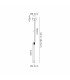 Moana Pendant 7W LED 3000K 400lm Rose Gold 3yrs Warranty-3