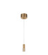 Moana Pendant 7W LED 3000K 400lm Sand Gold/Brass Gold 3yrs Warranty-6