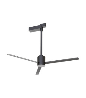 Monkey Ceiling Light With 12W DC Fan Black 5yrs Warranty-1