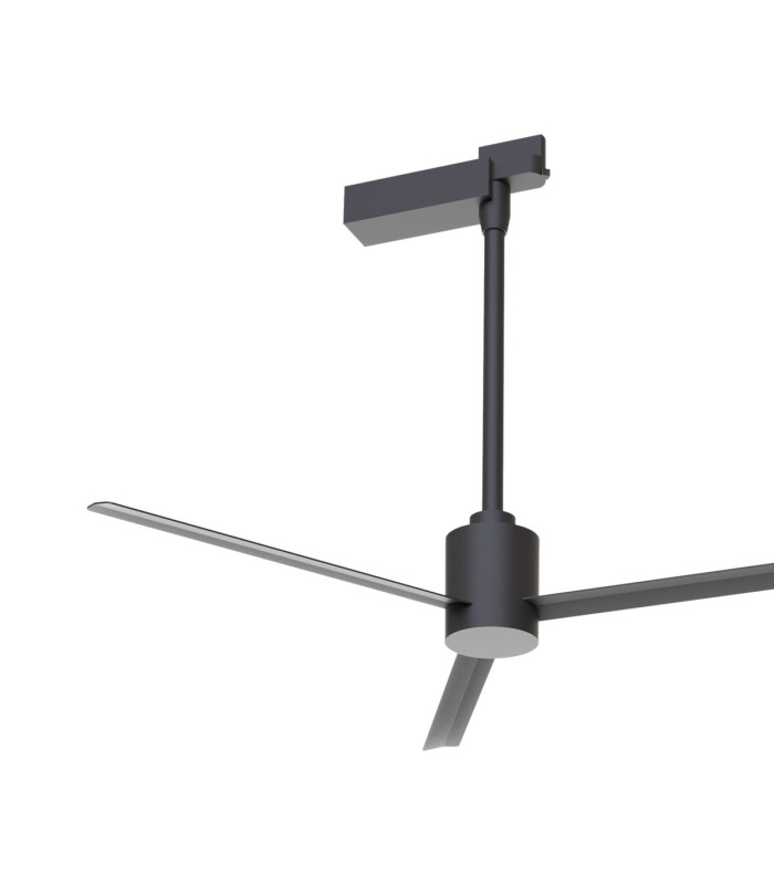 Monkey Ceiling Light With 12W DC Fan Black 5yrs Warranty-5