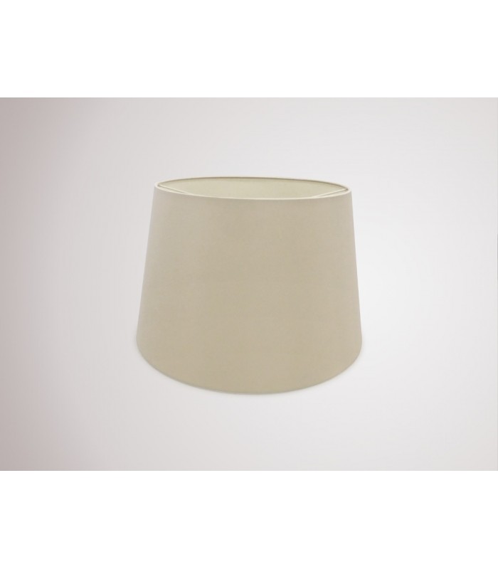 Dual Mount Round Empire, 320, 400 x 260mm Dual Faux Silk Fabric Shade, Nude Beige, Moonlight - 2