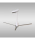 Monkey Ceiling Light With 12W DC Fan White 5yrs Warranty-2