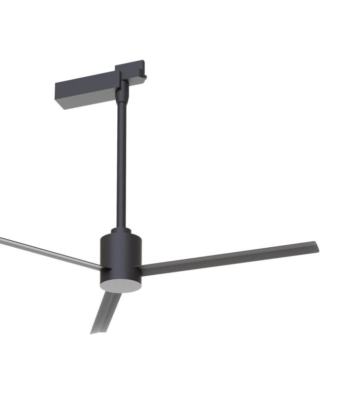 Monkey Ceiling Light With 12W DC Fan Black 5yrs Warranty-6