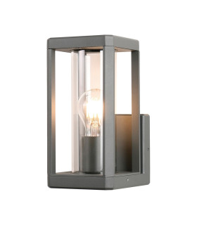 Nevada Wall Lamp 1 x E27 IP65 Dark Grey 2yrs Warranty-1