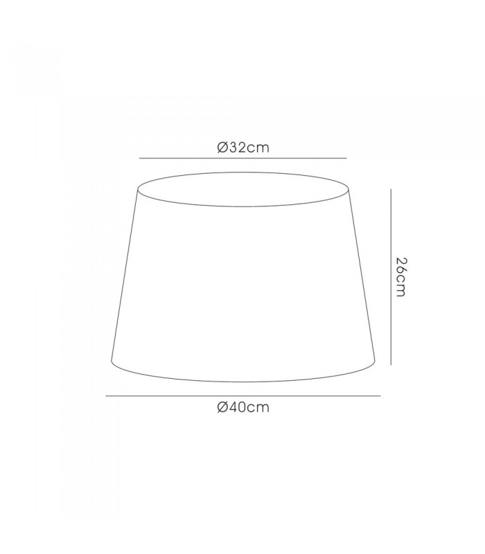 Dual Mount Round Empire, 320, 400 x 260mm Dual Faux Silk Fabric Shade, Nude Beige, Moonlight - 3