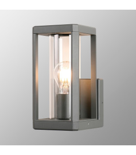 Nevada Wall Lamp 1 x E27 IP65 Dark Grey 2yrs Warranty-2