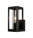 Nevada Wall Lamp 1 x E27 IP65 Matt Black 2yrs Warranty-1