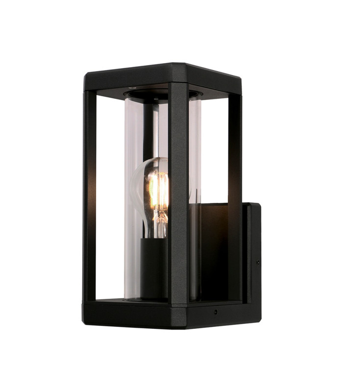 Nevada Wall Lamp 1 x E27 IP65 Matt Black 2yrs Warranty-1